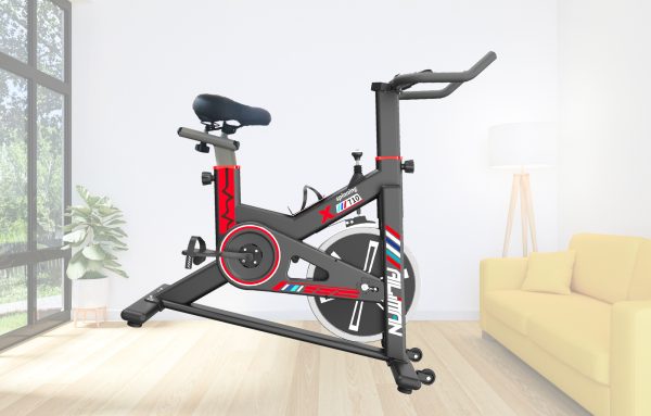 spinning bikes exercise bikes stationary with monitor for magnetic resistance indoor quiet 3